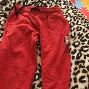 Pink Sweat Pants & Jacket .